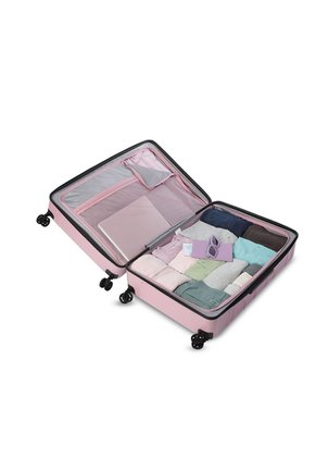 Maleta De Viaje Grande 23 Kilos Gravity Ultraliviana Rosada