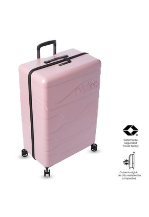 Maleta De Viaje Grande 23 Kilos Gravity Ultraliviana Rosada
