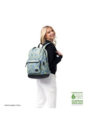 Morral Universitario Porta PC 14" Tocax Amarillo Mujer