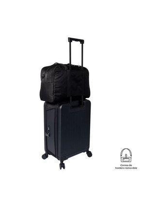 Tula De Viaje Weekender Grande Negra