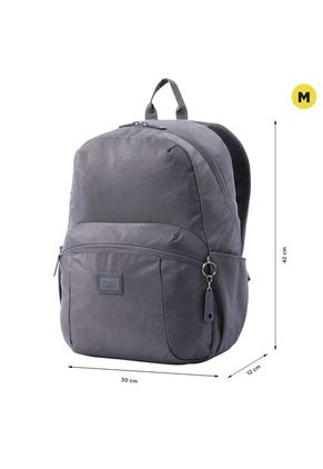 Morral Universitario Porta PC 14" Trik Mediano Gris Unisex