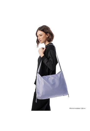 Shopping Bag Estambul Mediano Expandible Morado