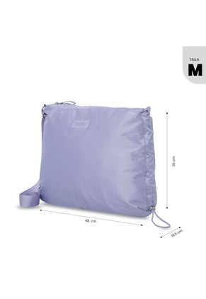Shopping Bag Estambul Mediano Expandible Morado