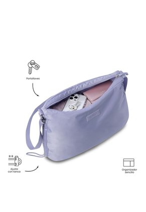 Shopping Bag Estambul Mediano Expandible Morado