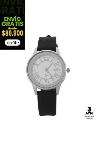 Reloj Análogo Hanna Color Negro Totto