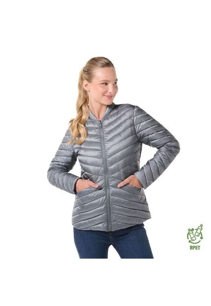 Chaqueta Acolchada Para Mujer Owens 2.0 Gris