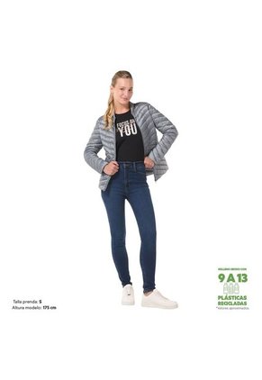 Chaqueta Acolchada Para Mujer Owens 2.0 Gris