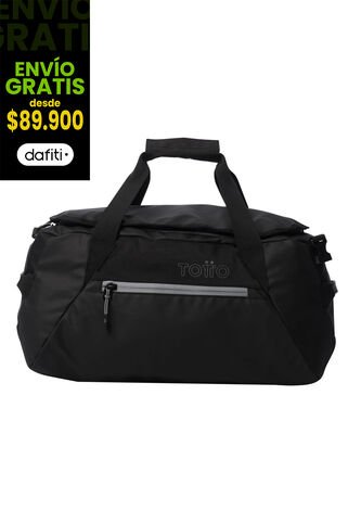 Tula De Viaje 2 En 1 Plegable Rever 35 Mediana Negra Totto