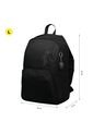 Morral Universitario Ometto Negro Unisex Con Organizador de Totto