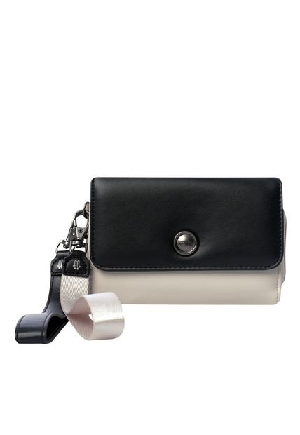 Billetera Style Can Con RFID Blocker Negra/Gris