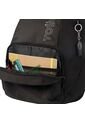 Morral Universitario Ometto Negro Unisex Con Organizador de Totto
