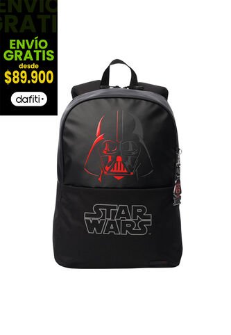 Morral Para Hombre Darth Vader Mediano Negro Totto