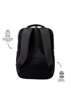 Morral Ejecutivo Porta PC 16" Dallas Negro Hombre