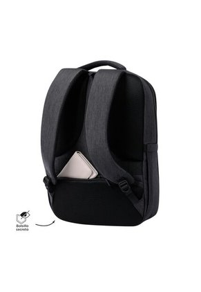 Morral Ejecutivo Porta PC 16" Dallas Negro Hombre