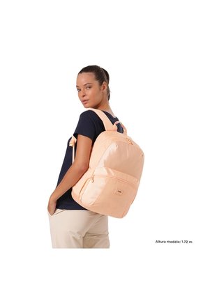 Morral Universitario Porta PC 14" Trik Mediano Durazno Mujer