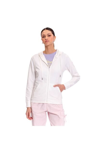 Buzo Deportivo Para Mujer Tawy Blanco