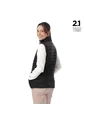 Chaqueta Acolchada 2 En 1 Para Mujer Chalina Negra de Totto