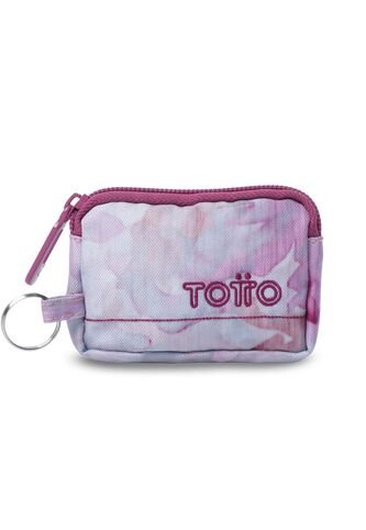 Llavero Monedero Cadenas 3 Rosado Totto