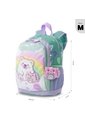 Morral + Libro Para Colorear Little Magic Arcoíris Niña Mediano de Totto