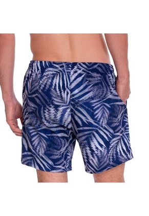 Pantaloneta Estampada Para Hombre Lown Azul