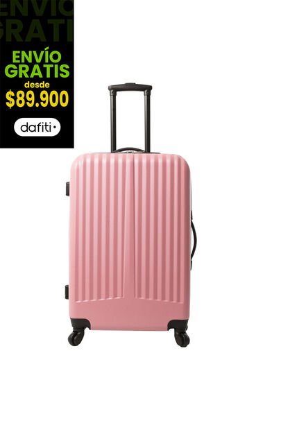 Maleta De 23 Kg 360 Rocka By Totto Mediana Rosada