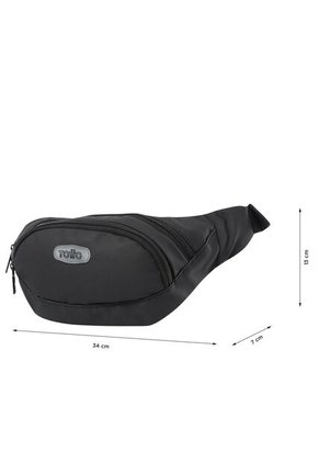 Riñonera Unisex Pompeya Color Negra