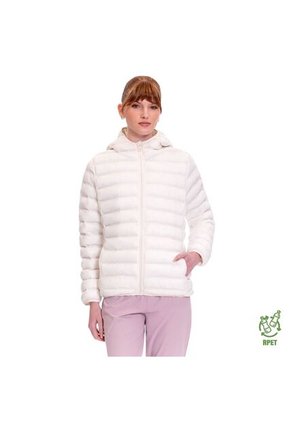 Chaqueta Acolchada Para Mujer Colorfull Pro Blanca
