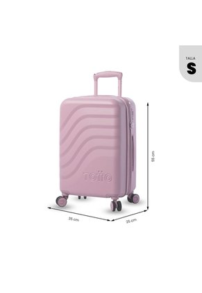 Maleta Carry On 360° Bazy+ 2.0 10 Kilos Rosada