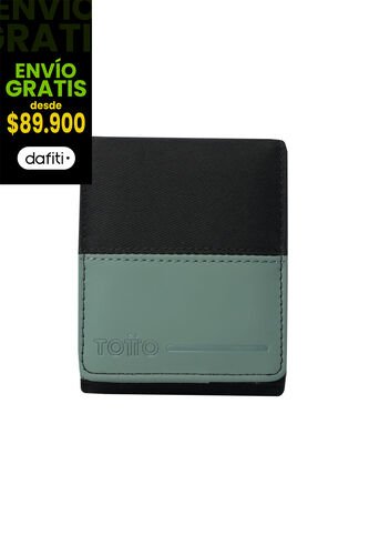 Billetera Dagoba 3.0 Con RFID Blocker Negra Totto