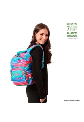 Morral Para Mujer Juvenil Porta PC 10" Tempera Rosado