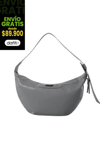 Bolso Para Mujer Toscana Crossbody Mediano Gris Totto