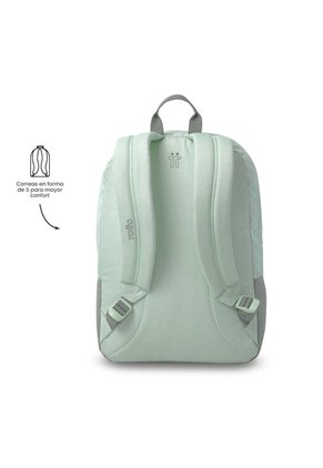 Morral Universitario Toluca 2.0 Porta PC 16" Verde Mujer