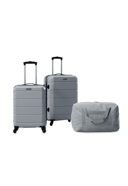 Combo De Maletas Para Viaje Rayatta S + M +Tula