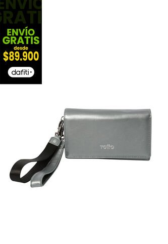 Billetera Style Don Con RFID Blocker Gris Totto