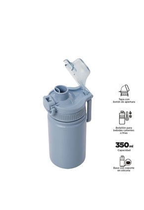 Botilito Térmico Jet 350 Ml Azul