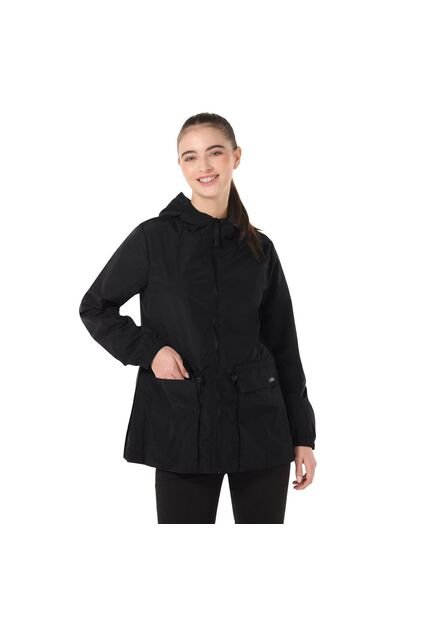 Chaqueta Casual Para Mujer Kadup Liviana Negra