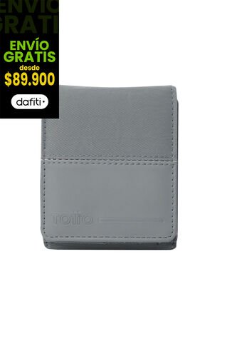 Billetera Ermac 3.0 Con RFID Blocker Gris Totto