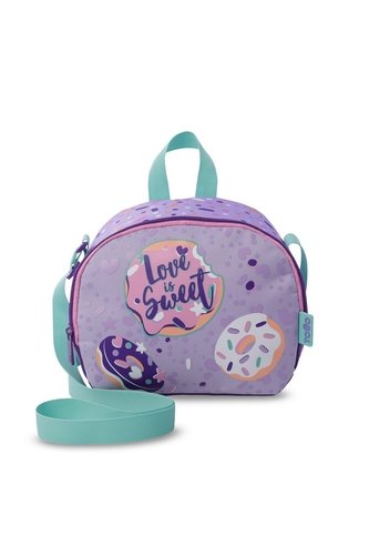 Lonchera Térmica Para Niña Sweet Purple Grande Morada Totto