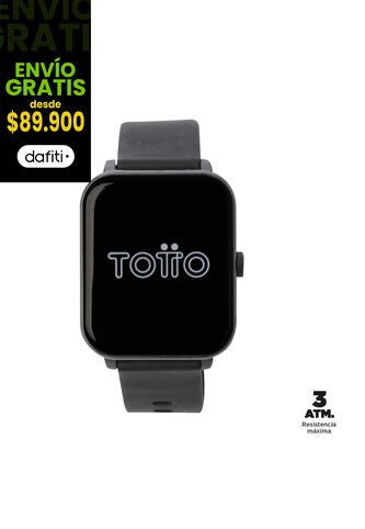 Reloj Inteligente F33 Smartwatch Color Negro Totto