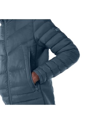 Chaqueta Acolchada Para Hombre Palmero Con Strap Azul