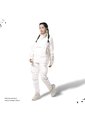 Chaqueta Unisex Trek Blanca Tipo Pullover de Totto