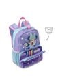 Morral Para Niña Minnie Pequeño Morado Con Corazones de Totto