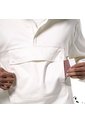 Chaqueta Unisex Trek Blanca Tipo Pullover de Totto