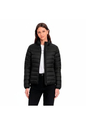 Chaqueta Acolchada Para Mujer Colora Negra