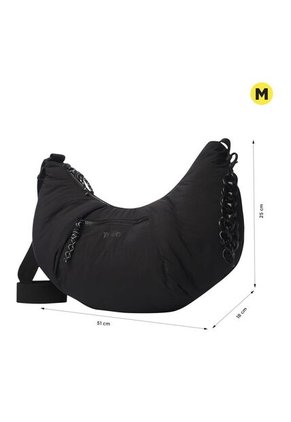 Bolso Banana Bag Para Mujer Escandinavia Mediano Negro