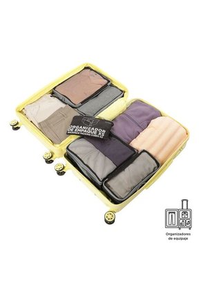 Organizador De Viaje Packing Cube X 5 Negro