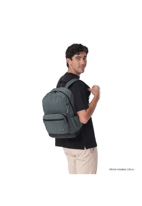 Morral Universitario Tocaxu Porta PC 15" Verde Hombre