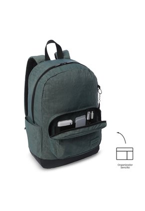Morral Universitario Tocaxu Porta PC 15" Verde Hombre