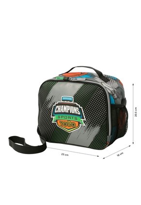 Lonchera Térmica Para Niño Multisport Grande Gris