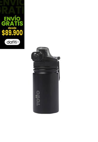 Botilito Térmico Jet 350 Ml Negro Totto